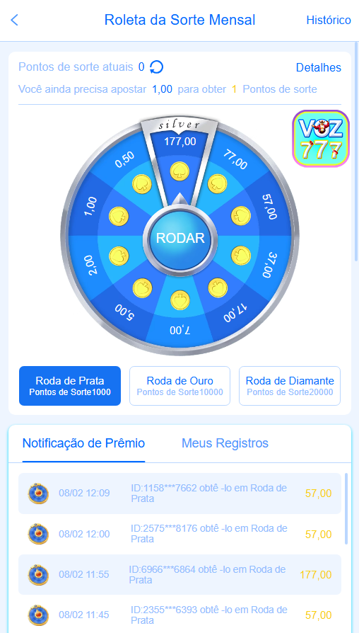 Segurança App voz777.com