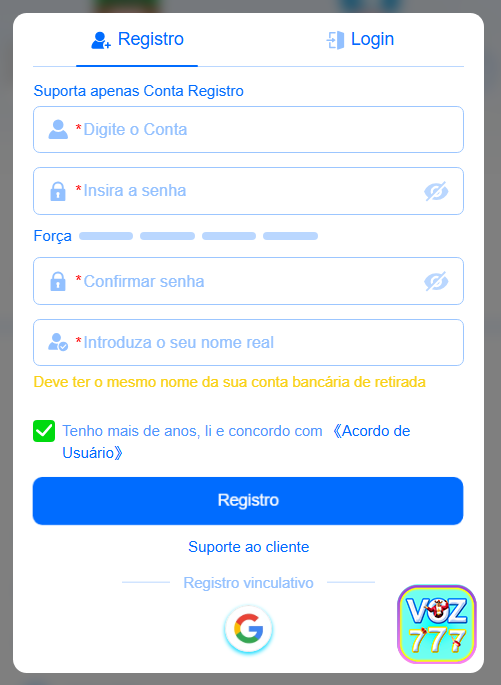 Segurança voz777.com